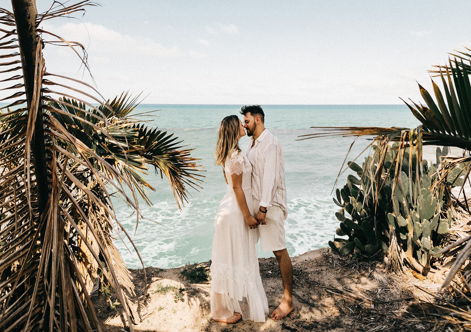 Mariage les pieds dans le sable en Guadeloupe